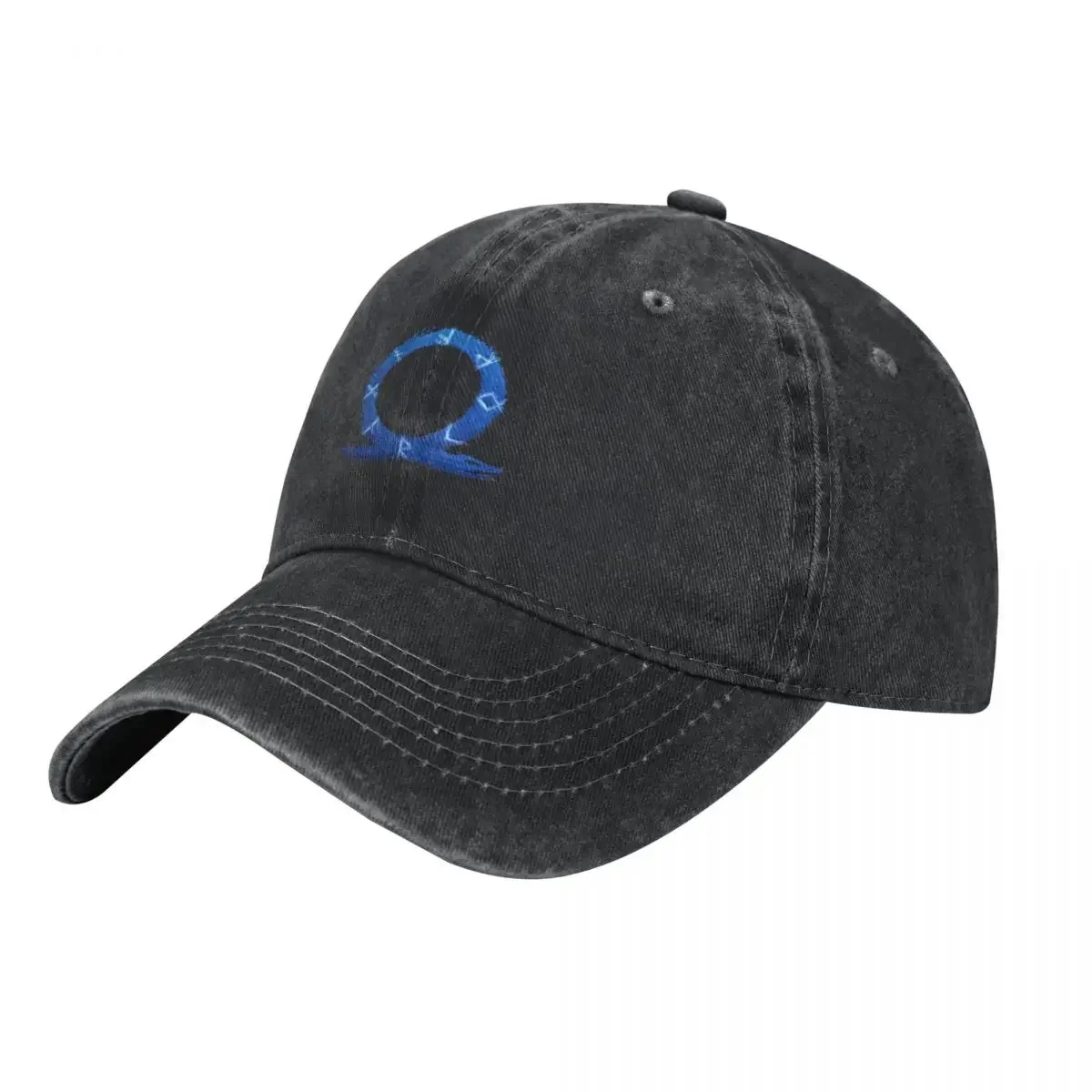 Luxury Bags Blue - Topi Bisbol Biru Es Logo God