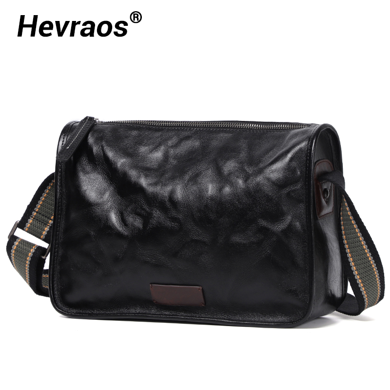 Luxury Bags England - Tas selempang kulit sapi pria, kantung