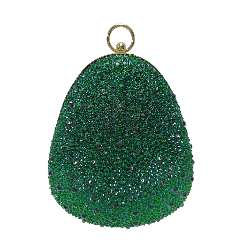 Tas Clutch Hijau Zamrud Bertab - Luxury Bags Green ulasan dan harga