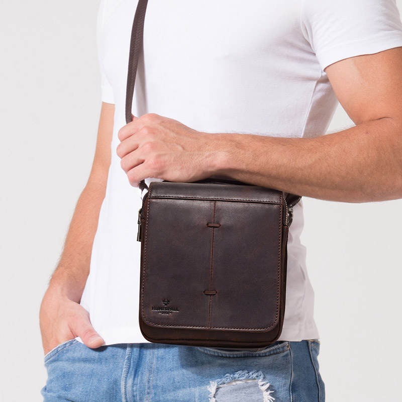Tas Pesan Pria Kulit Kuda Gila - Luxury Bags Sling ulasan dan harga