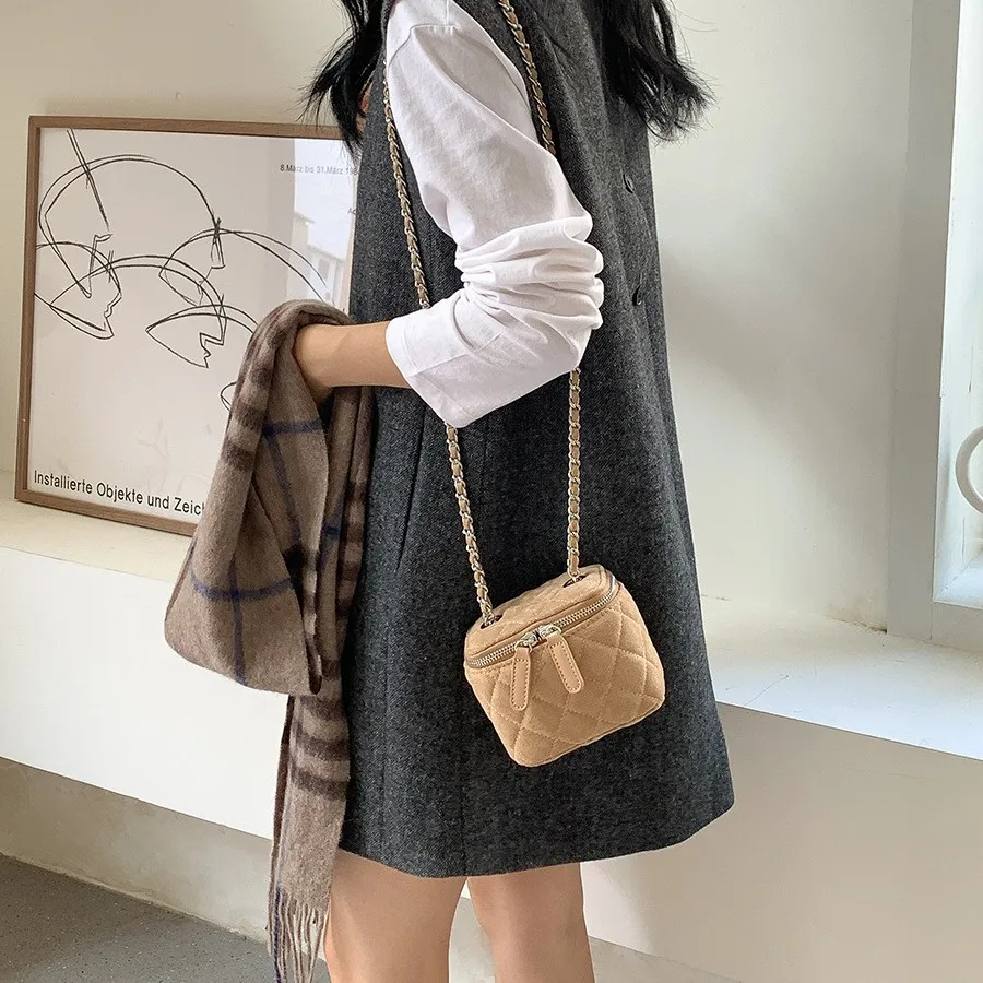 Tas bahu wanita Suede Mini tas - Luxury Bags Sling ulasan dan harga