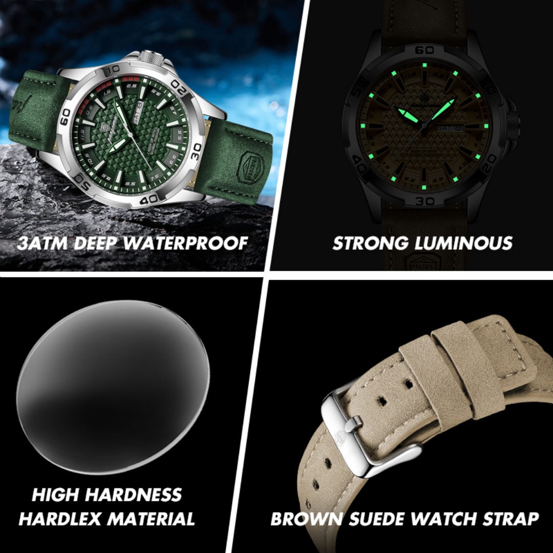 PAAZOMU Jam Tangan Pria Merek  - Luxury Bags Brands List ulasan dan harga