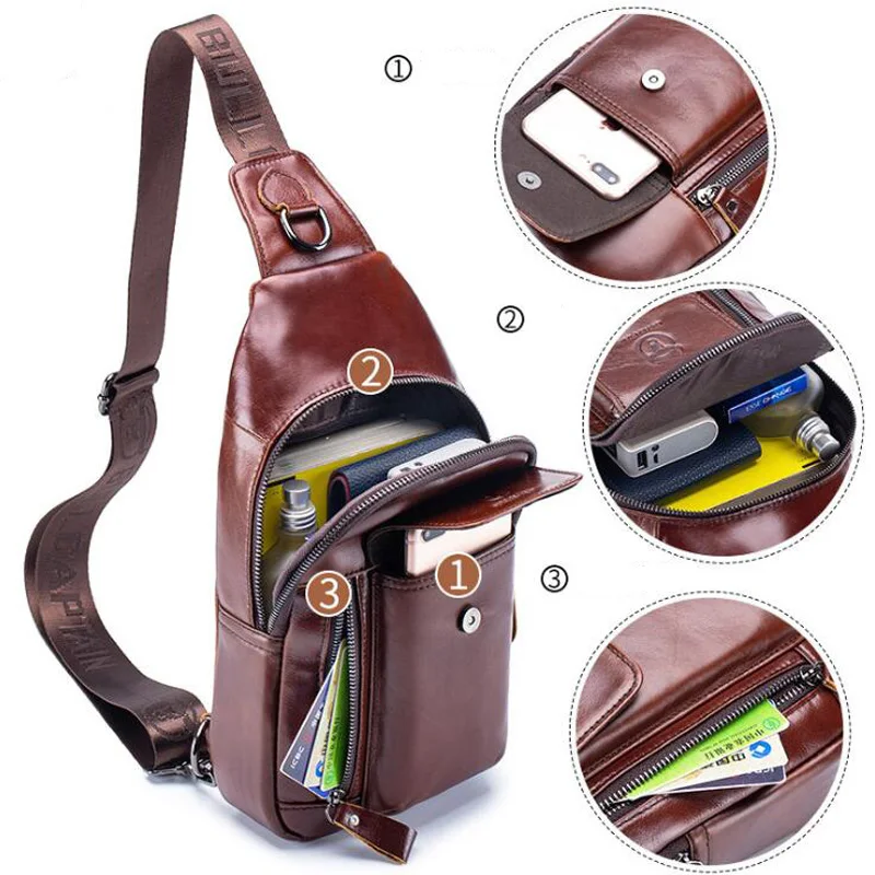 Tas Dada Kulit Asli 100% Premi - Luxury Bags Sling ulasan dan harga