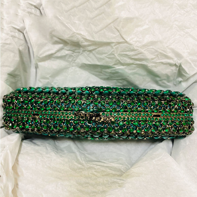 Dompet Clutch Malam Berlian Im - Luxury Bags Green ulasan dan harga