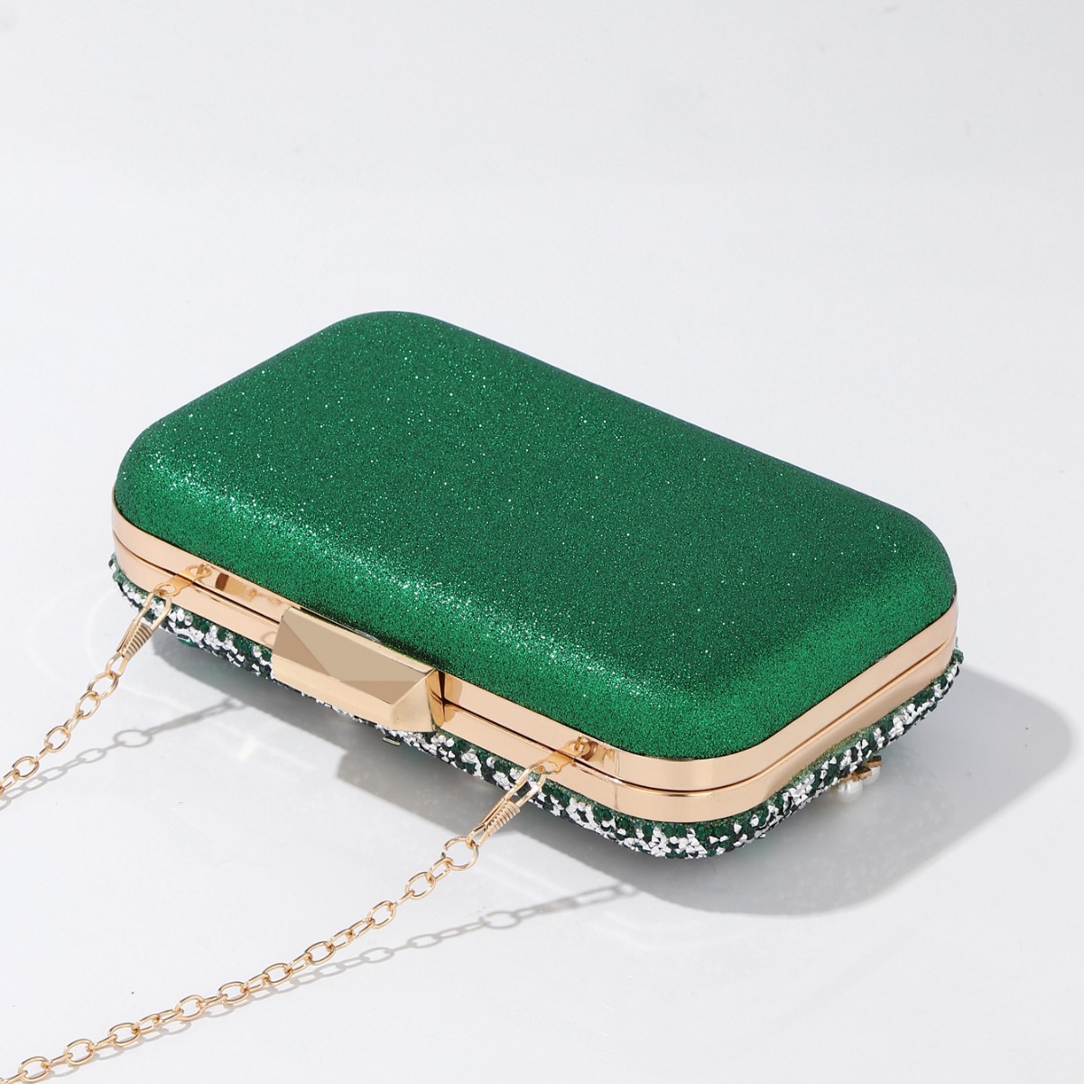 Tas Clutch Malam Hijau Mewah B - Luxury Bags Green ulasan dan harga