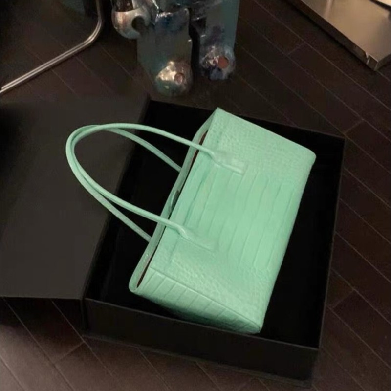 Tas Tote Hijau Vintage Wanita  - Luxury Bags Green ulasan dan harga