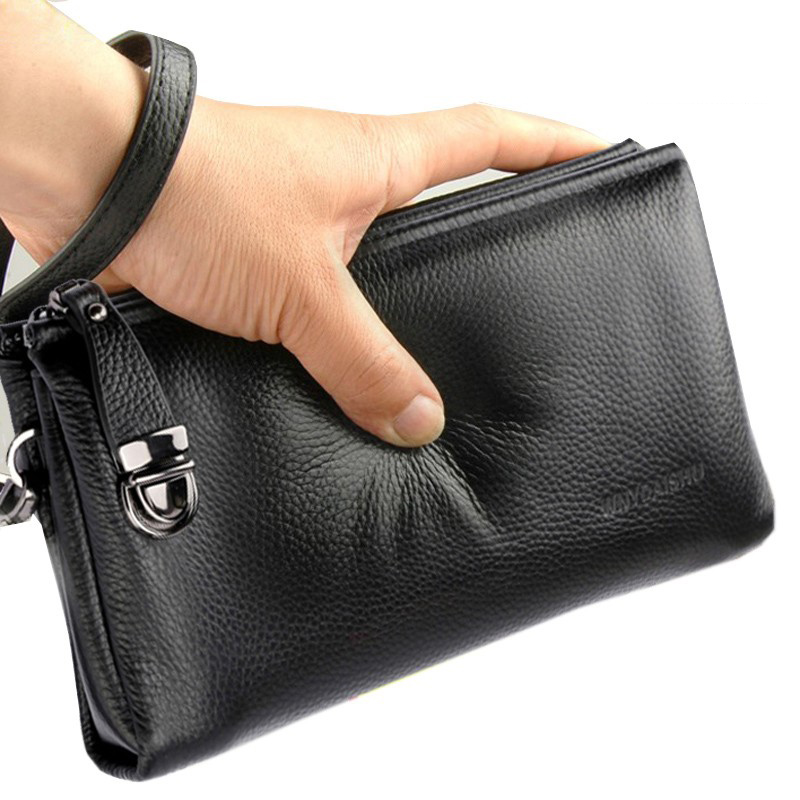 2025 Tas Tangan Pria Kulit Sap - Luxury Bags England ulasan dan harga