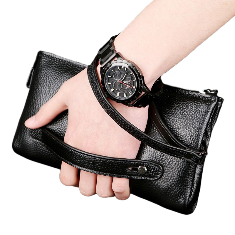 2025 Tas Tangan Pria Kulit Sap - Luxury Bags England ulasan dan harga