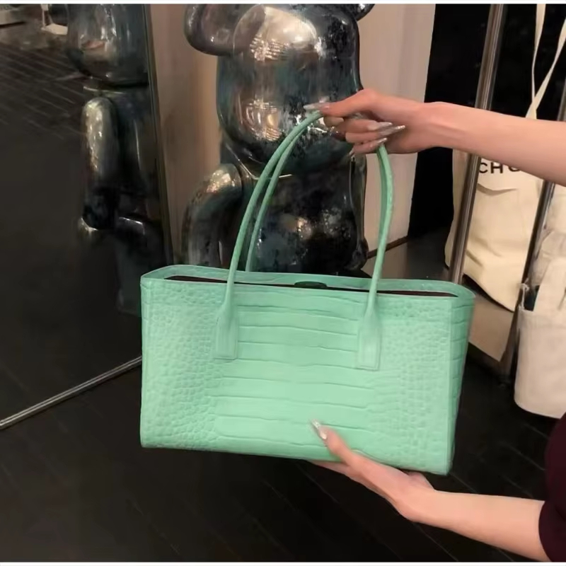 Pengiriman Gratis Tas Tote Ber - Luxury Bags Green ulasan dan harga