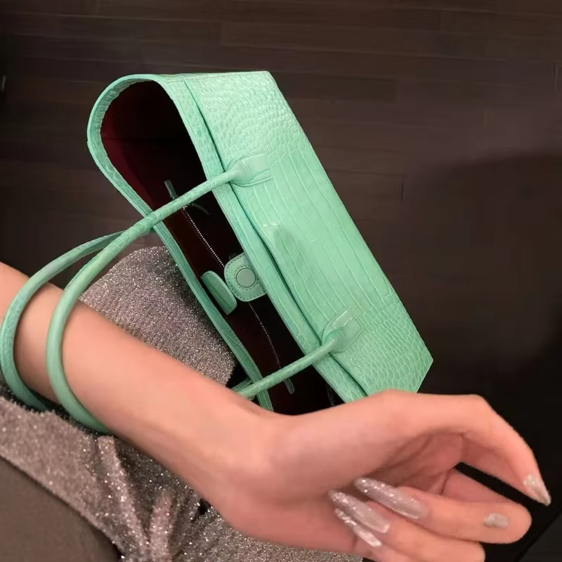 Pengiriman Gratis Tas Tote Ber - Luxury Bags Green ulasan dan harga
