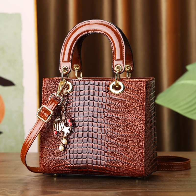 Tas Persegi Kecil Tekstur Pola - Luxury Bags Classy ulasan dan harga