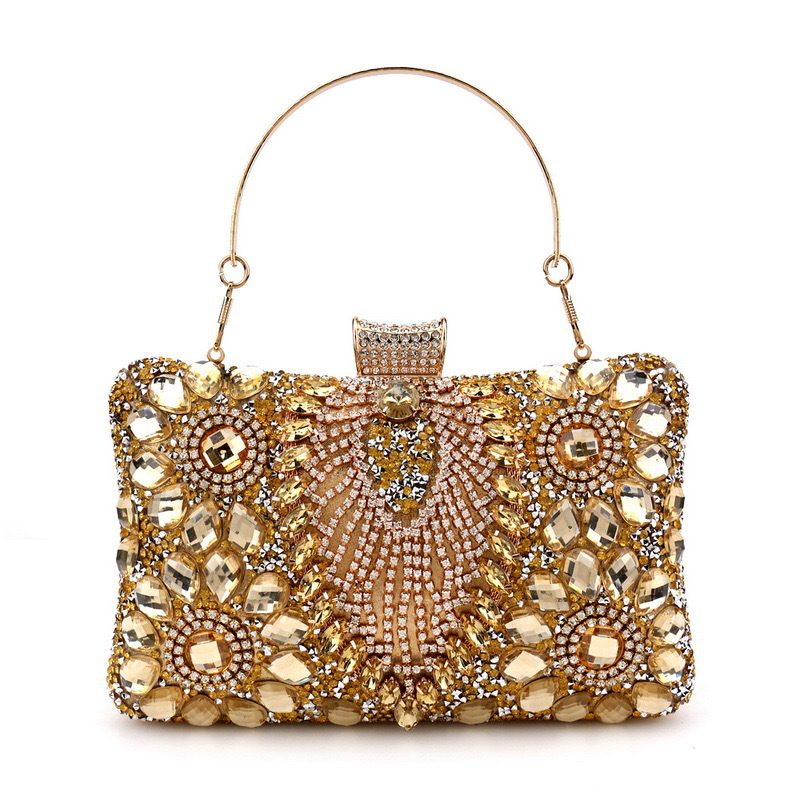 Tas Clutch Malam Rumbai Hijau  - Luxury Bags Green ulasan dan harga