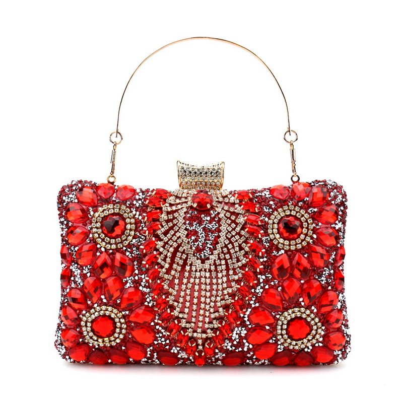 Tas Clutch Malam Rumbai Hijau  - Luxury Bags Green ulasan dan harga