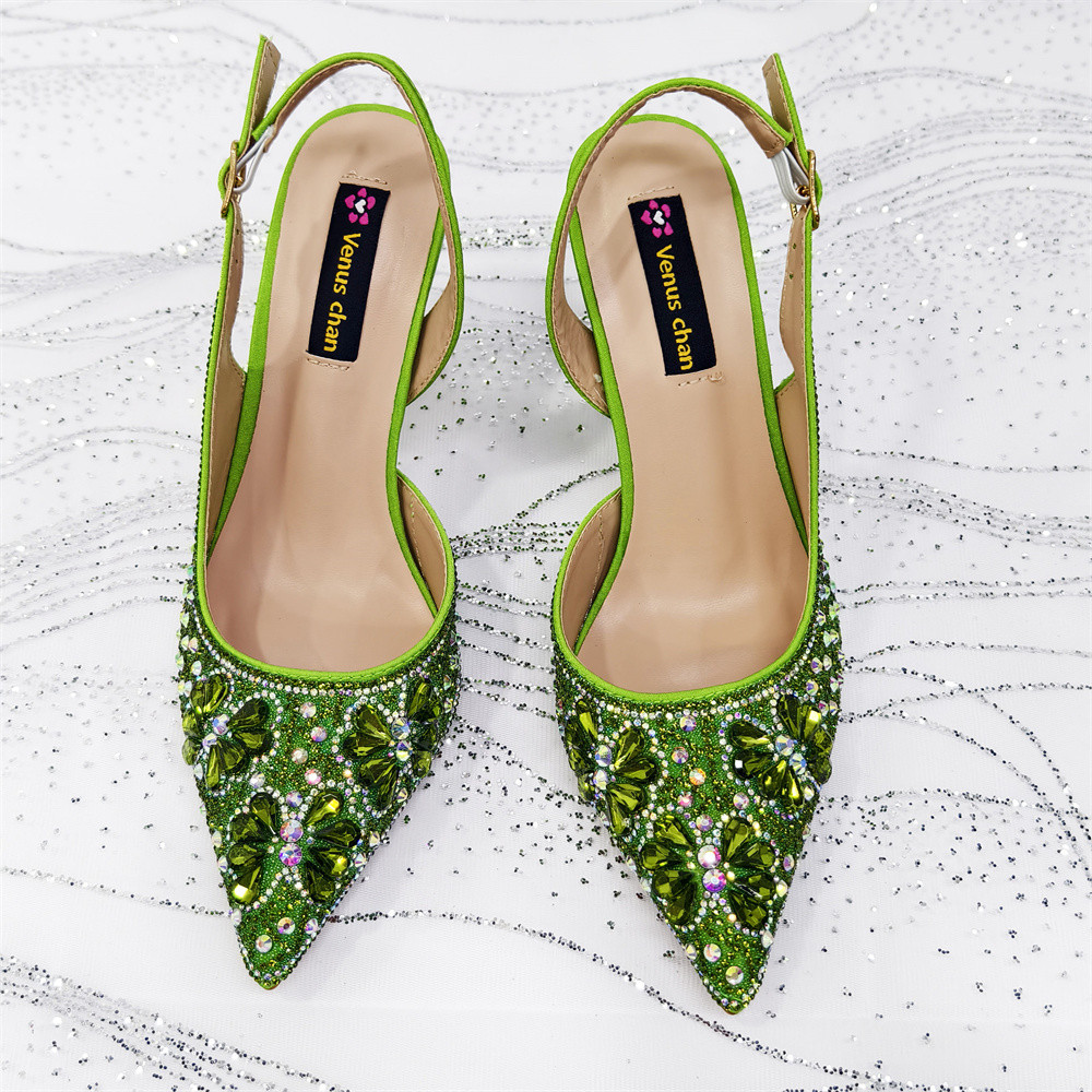 Sepatu dan Clutch Pesta Berlia - Luxury Bags Green ulasan dan harga