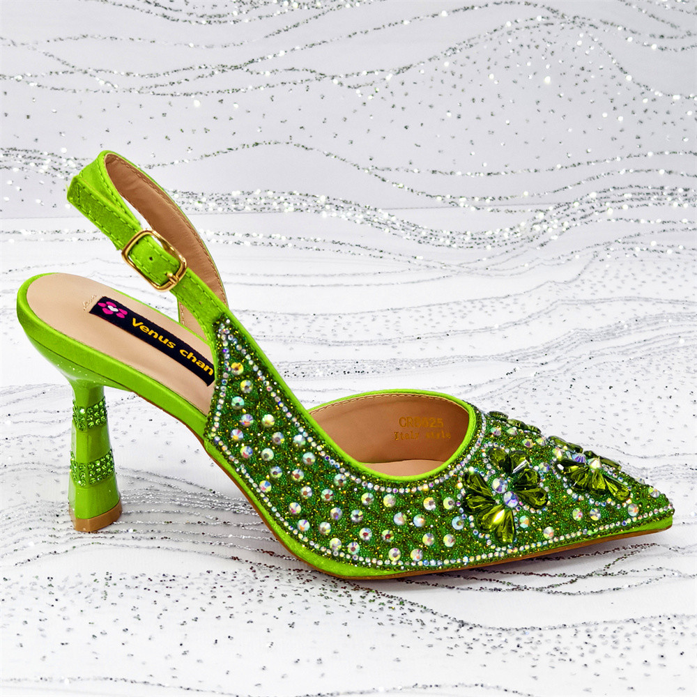 Sepatu dan Clutch Pesta Berlia - Luxury Bags Green ulasan dan harga