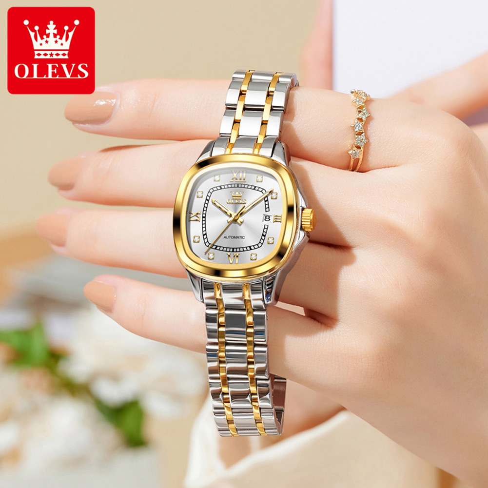 OLEVS 9810 Jam Tangan Pria Mew - Luxury Bags Brands List ulasan dan harga