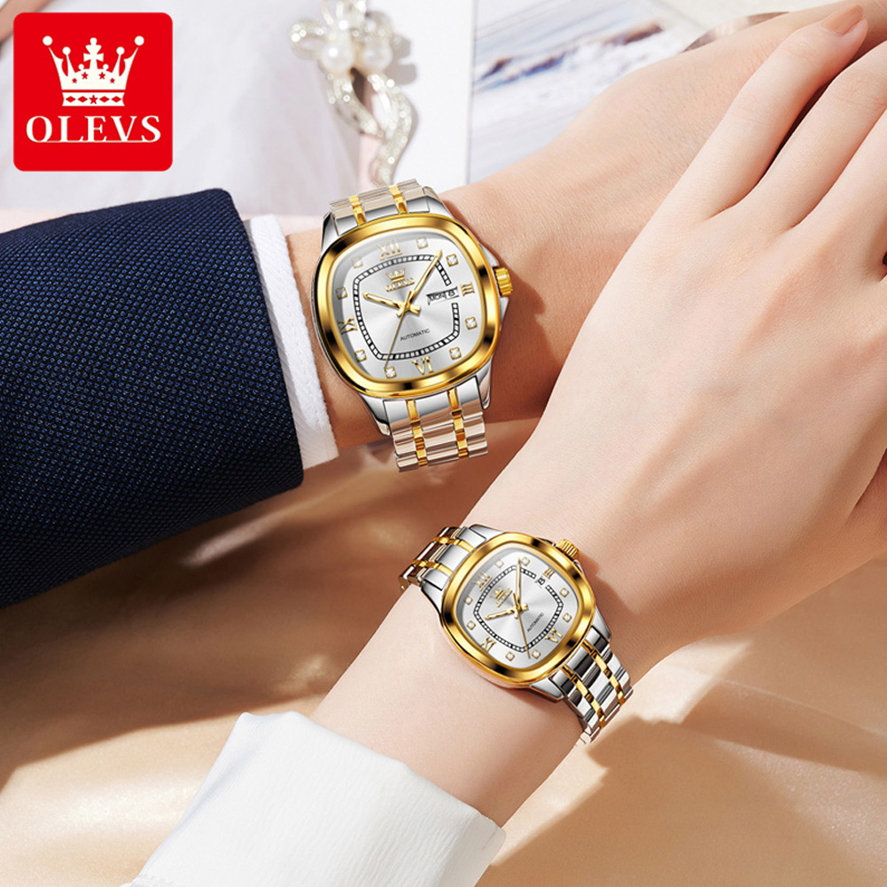 OLEVS 9810 Jam Tangan Pria Mew - Luxury Bags Brands List ulasan dan harga
