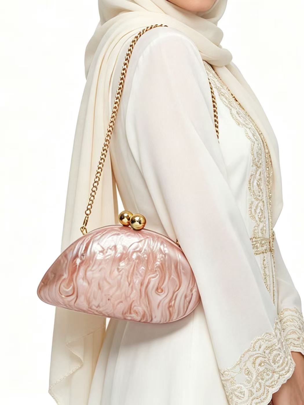 Tas Malam Akrilik Bentuk Tidak - Luxury Bags Sell ulasan dan harga